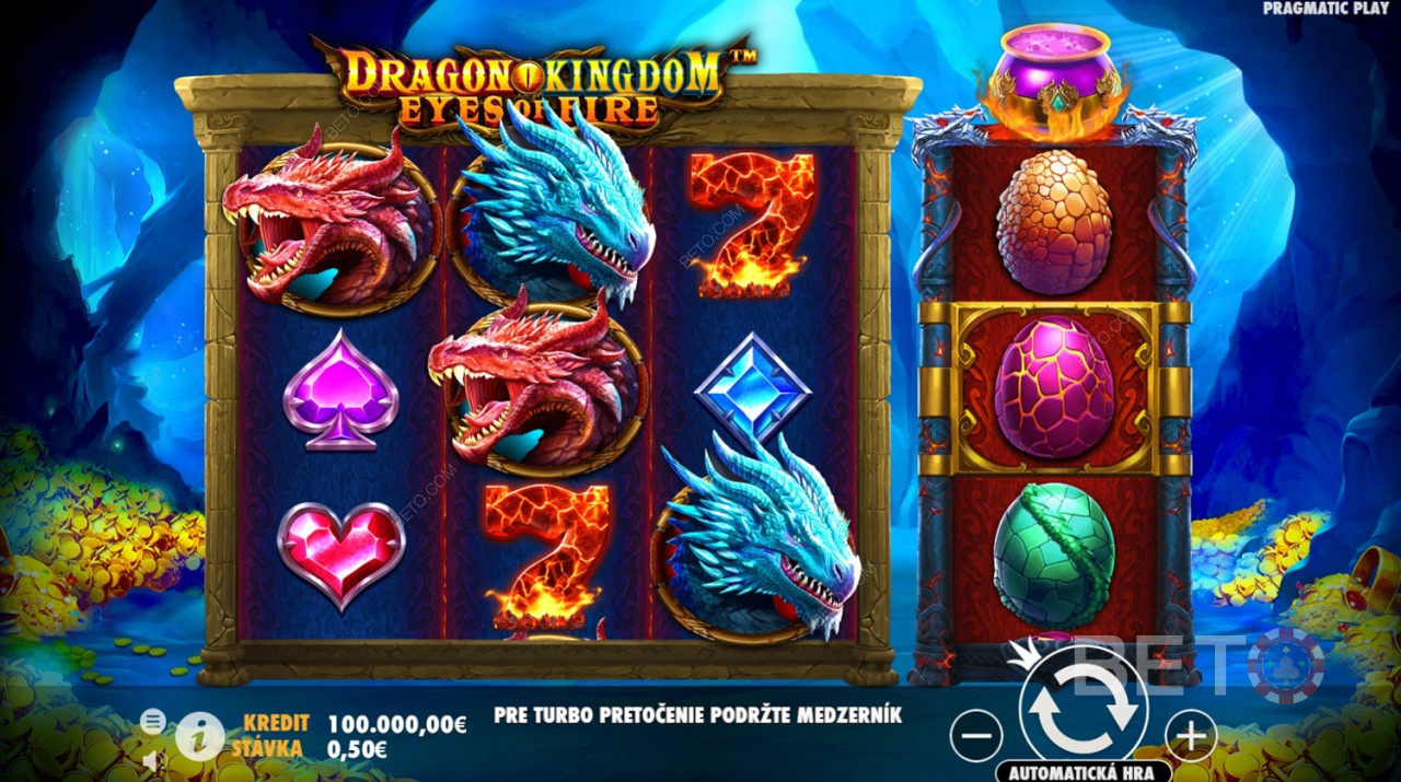 Dragon Kingdom: Eyes of FIre Online κουλοχέρη