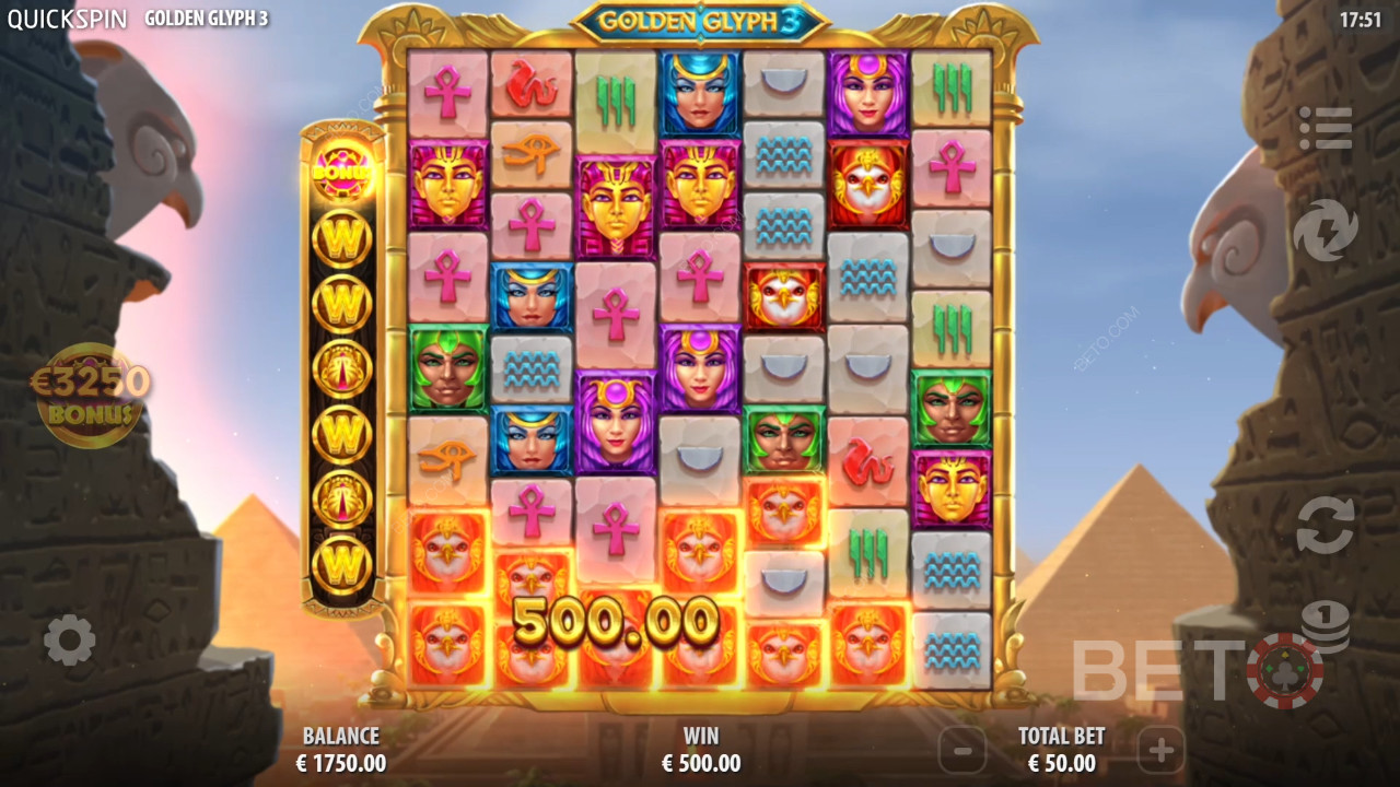 Golden Glyph 3 Ανασκόπηση από BETO Slots