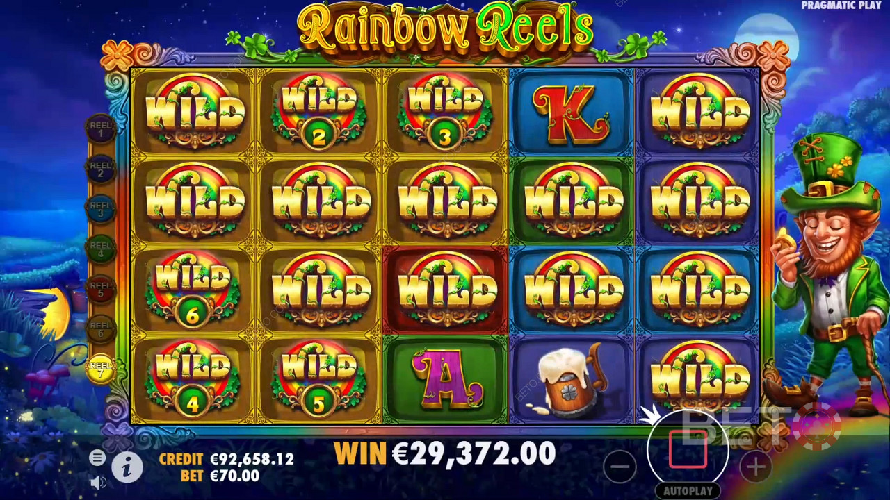 Rainbow Reels κριτική από BETO Slots