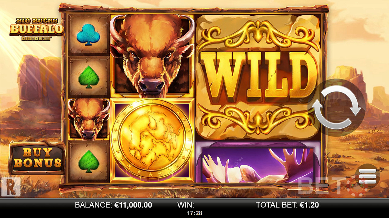 Big Bucks Buffalo Gigablox Δωρεάν Παιχνίδι