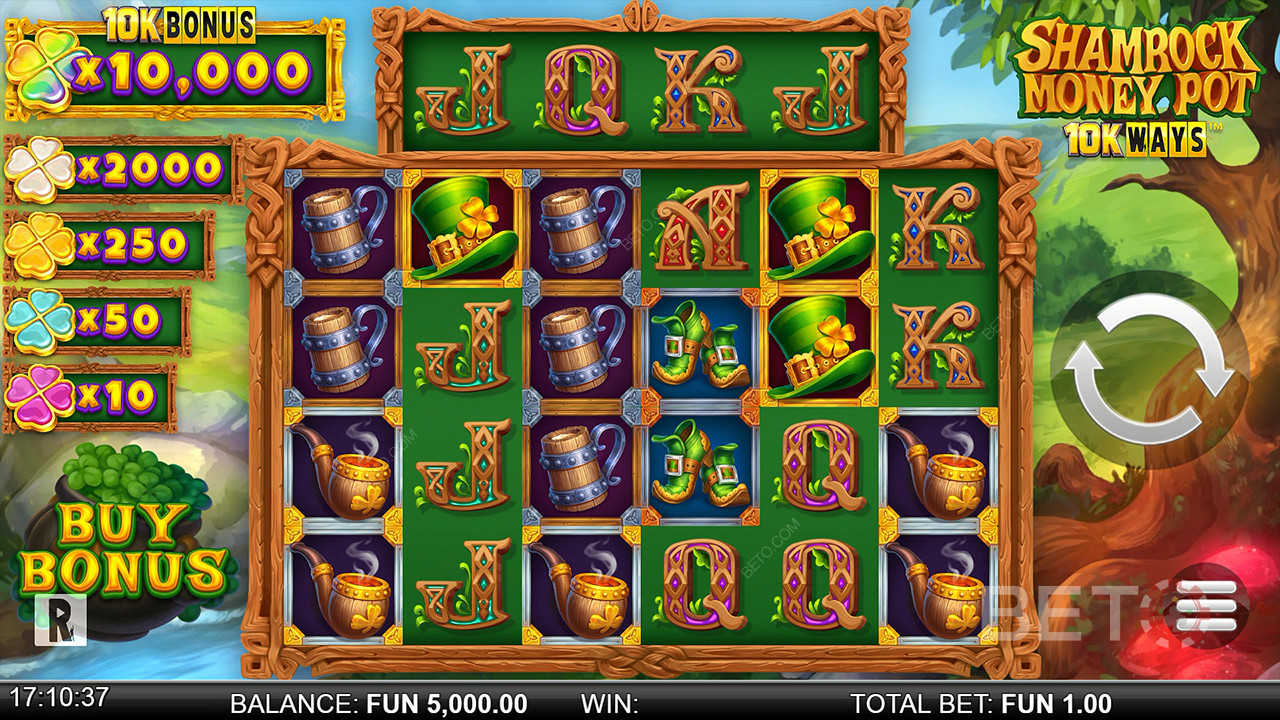 Shamrock Money Pot 10K Ways Δωρεάν Παιχνίδι