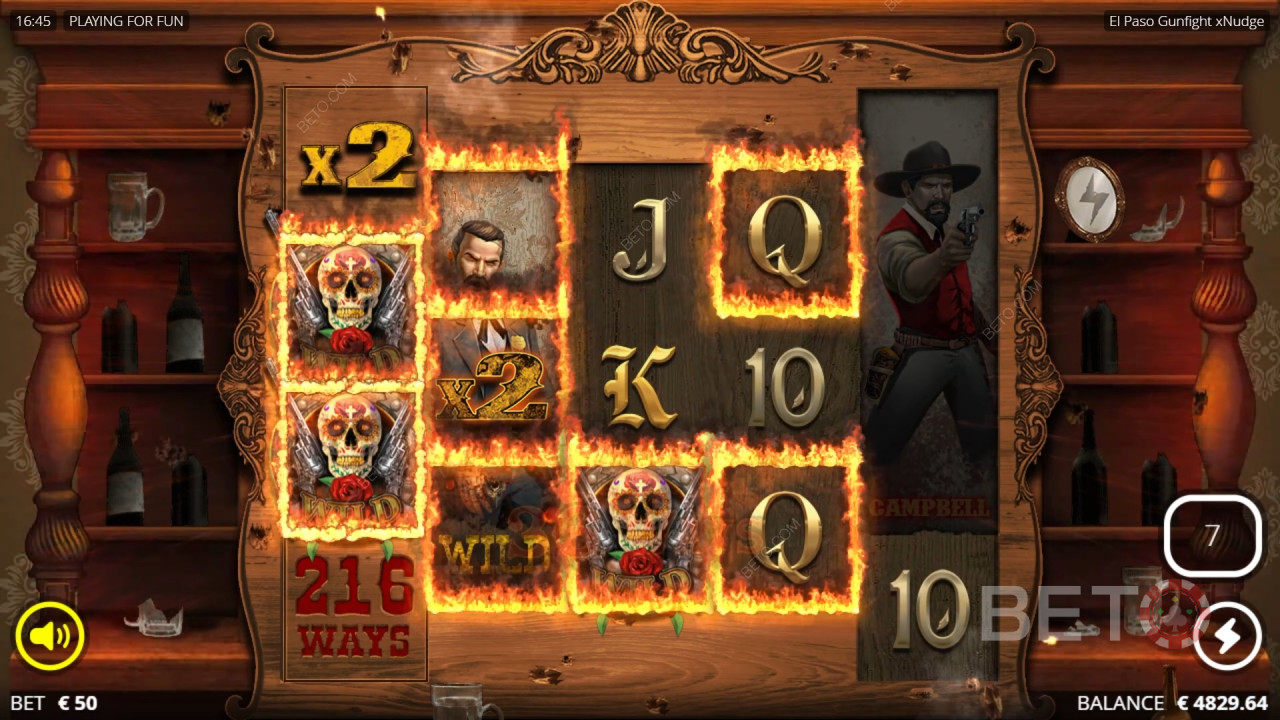 El Paso Gunfight Ανασκόπηση από BETO Slots