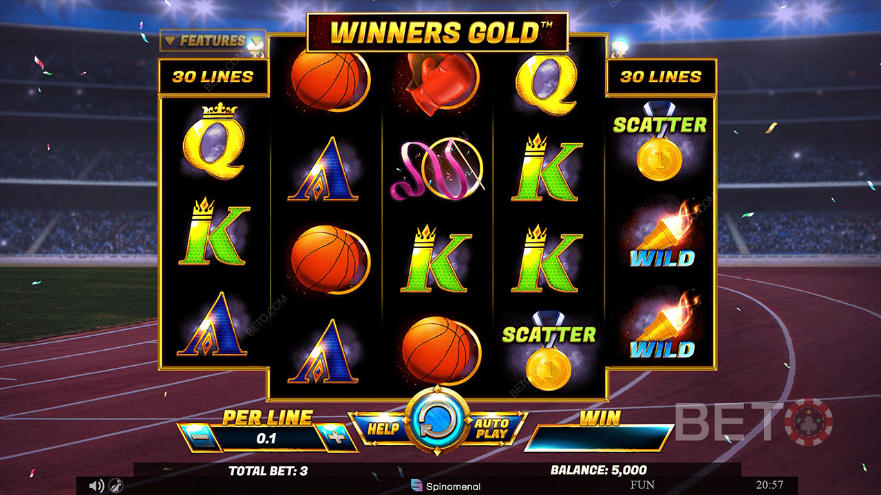 Winners Gold Δωρεάν Παιχνίδι