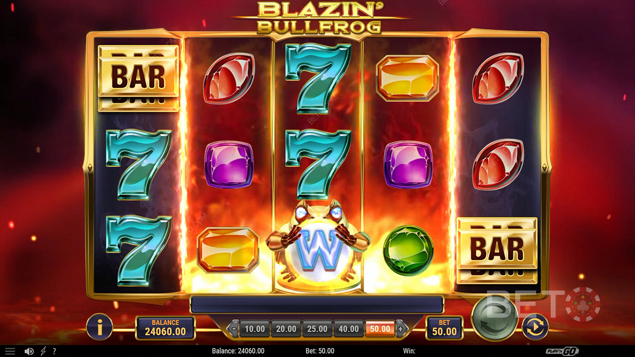 Blazin Bullfrog Δωρεάν Παιχνίδι