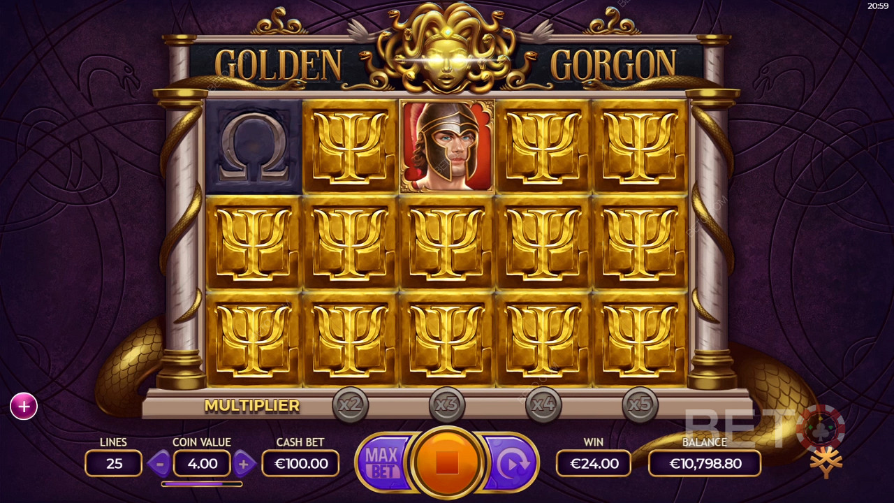 Golden Gorgon Δωρεάν Παιχνίδι