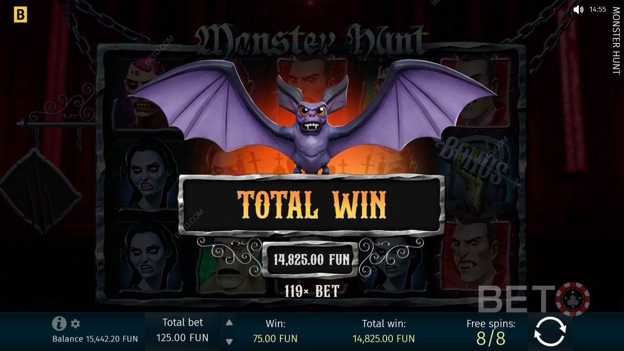 Κερδίστε 1,299x το στοίχημά σας στο Monster Hunt Video Slot!