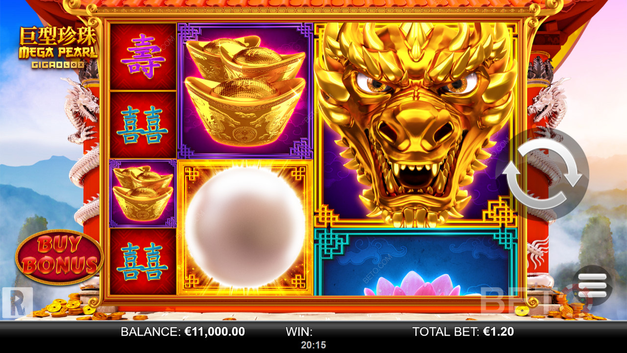 Megapearl Gigablox Ανασκόπηση από BETO Slots