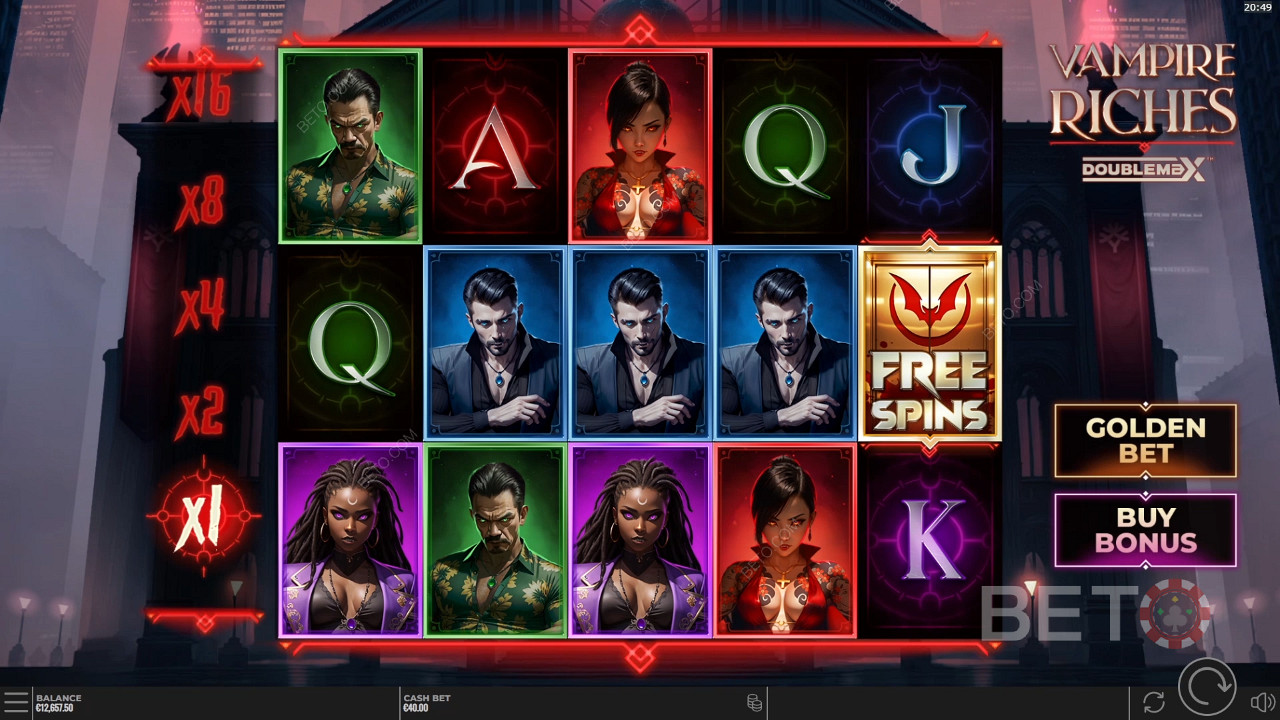 Vampire Riches DoubleMax  Δωρεάν Παιχνίδι