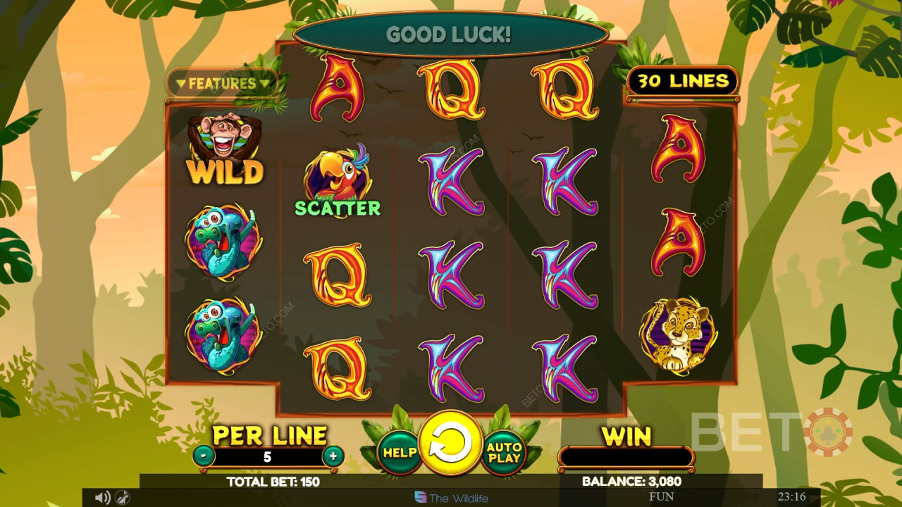 Wacky Monkey κριτική από BETO Slots