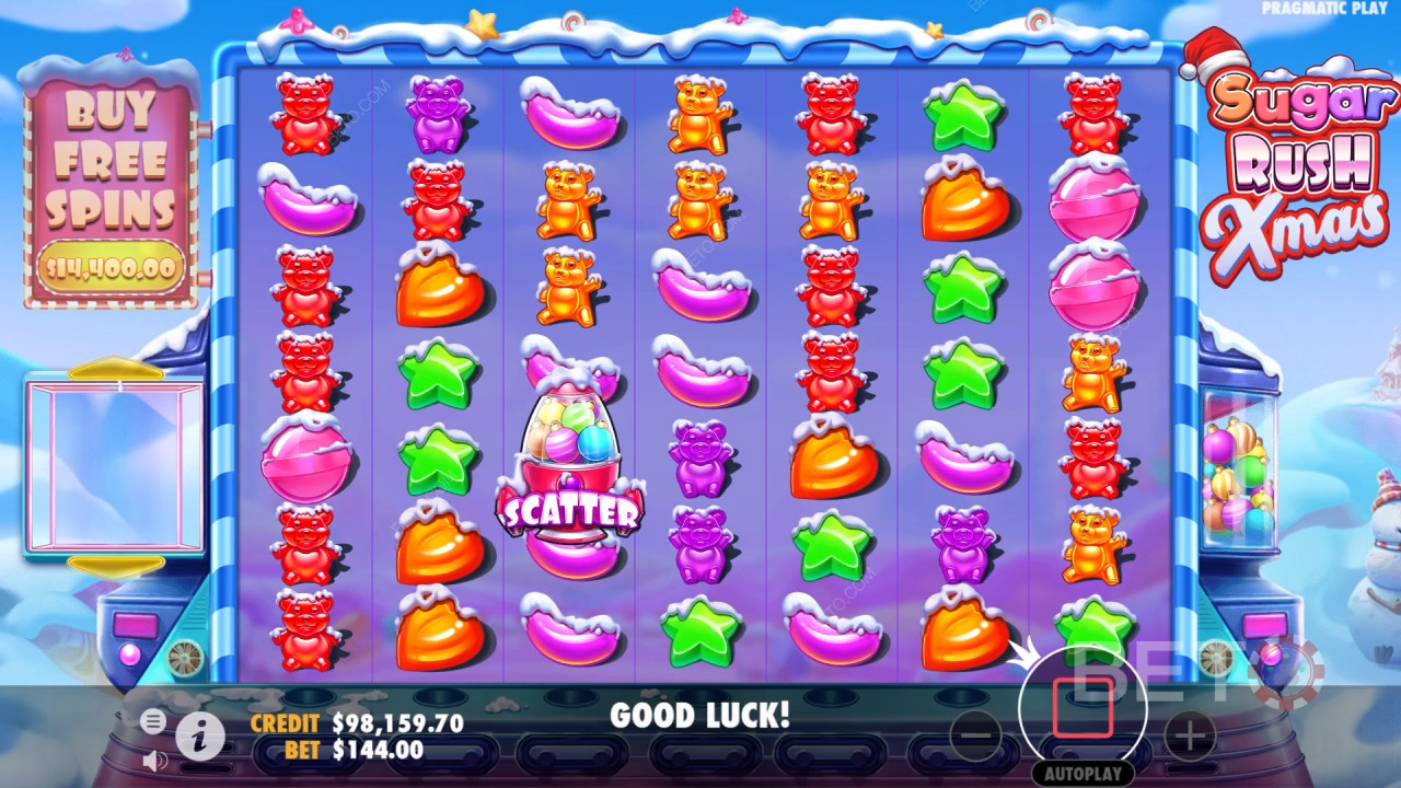 Sugar Rush Xmas Ανασκόπηση από BETO Slots