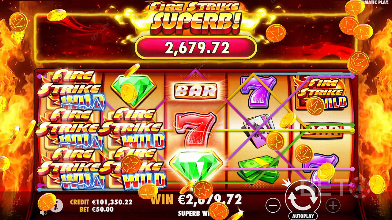 Fire Strike Ανασκόπηση από BETO Slots