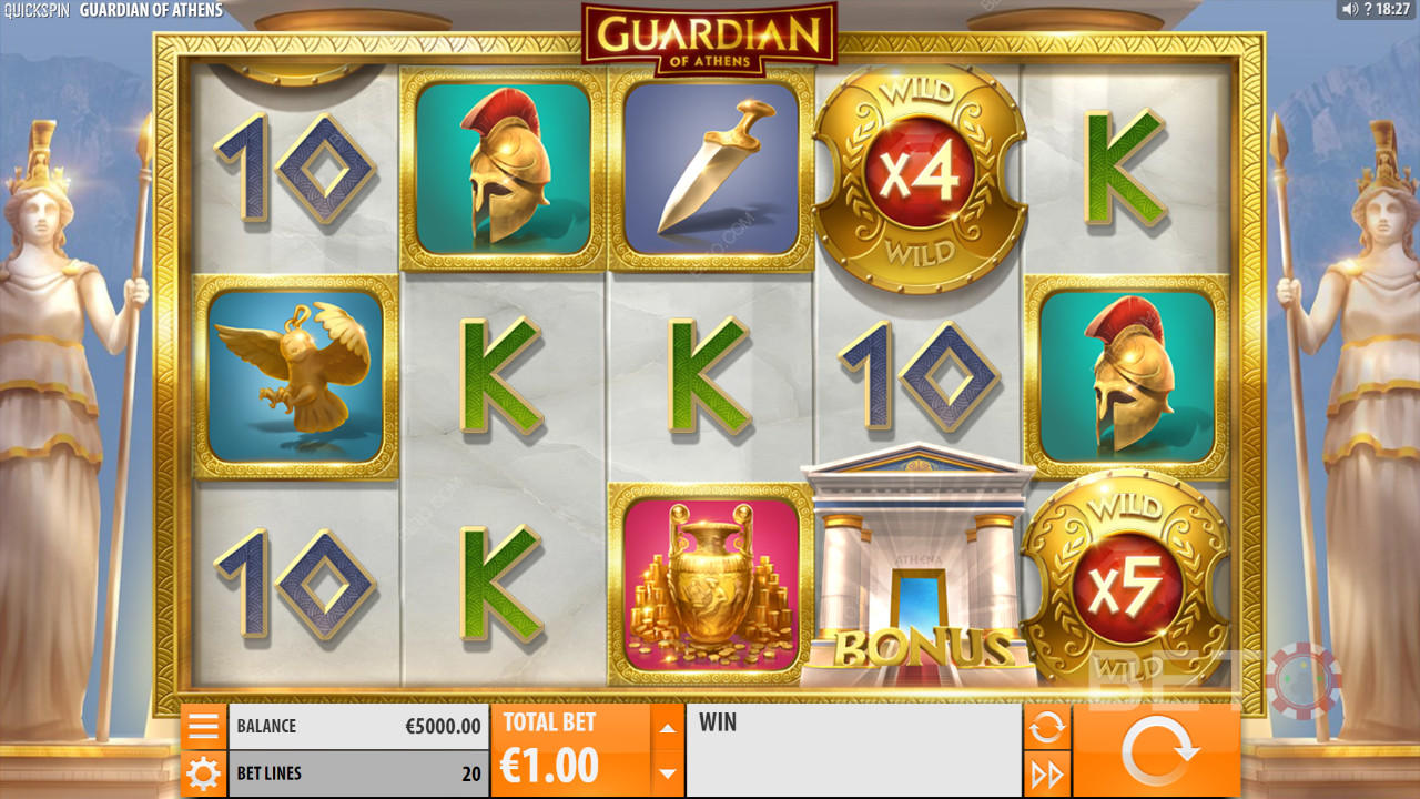 Guardian of Athens Ανασκόπηση από BETO Slots