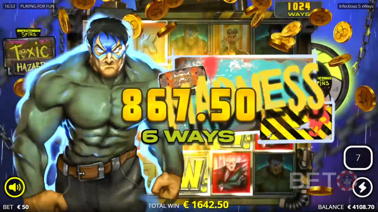 Infectious 5 Ανασκόπηση από BETO Slots
