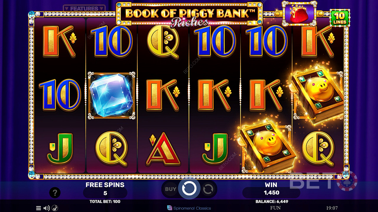 Book Of Piggy Bank - Riches Δωρεάν Παιχνίδι