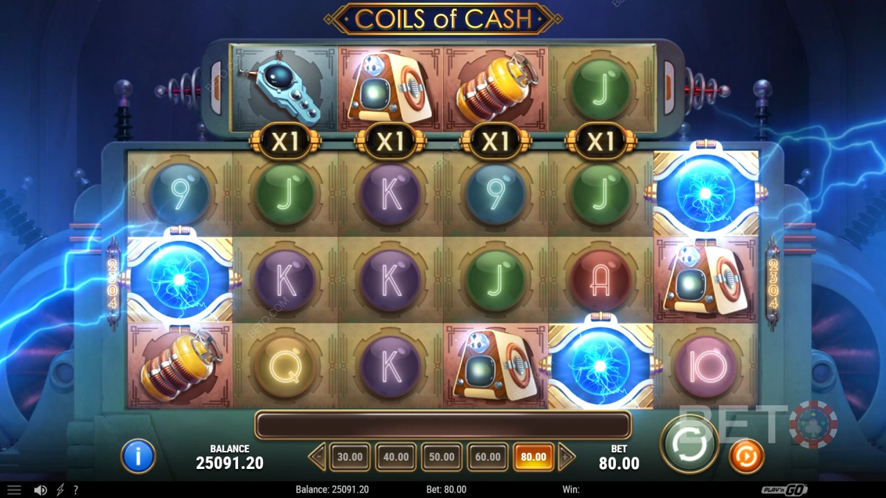 Coils of Cash Ανασκόπηση από BETO Slots