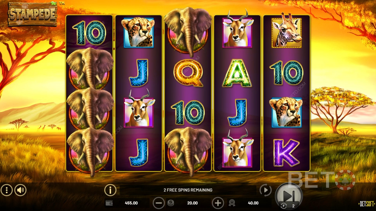 Stampede Ανασκόπηση από BETO Slots