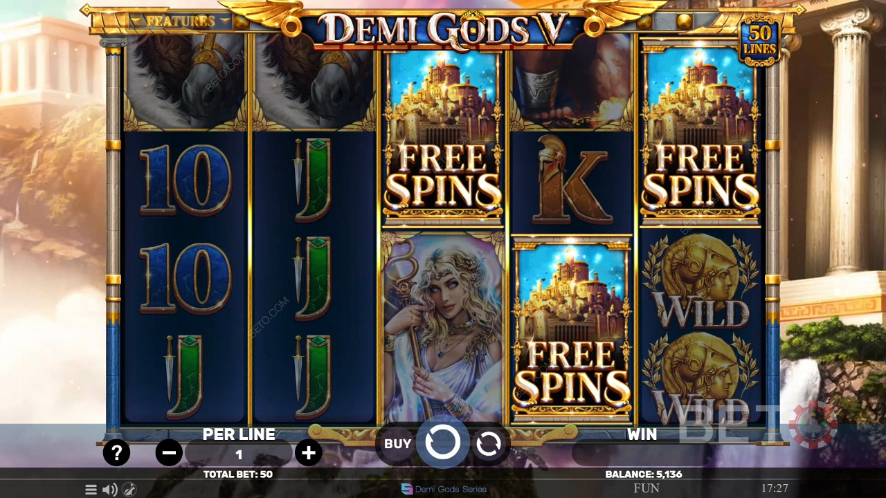 Demi Gods V Ανασκόπηση από BETO Slots