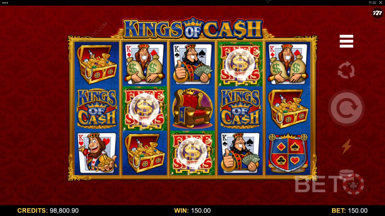 Ανασκόπηση του Kings of Cash από την BETO Slots