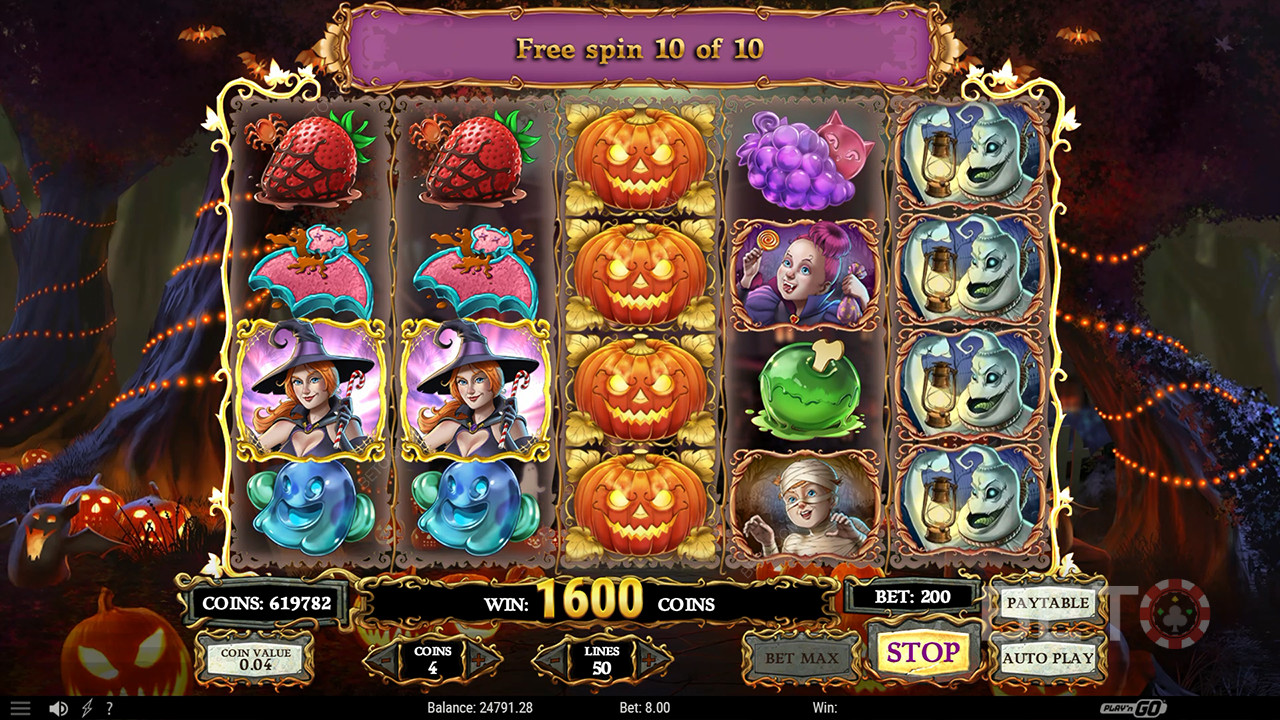 Happy Halloween Ανασκόπηση από την BETO Slots
