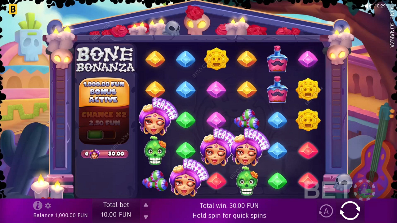 Bone Bonanza Ανασκόπηση από BETO Slots