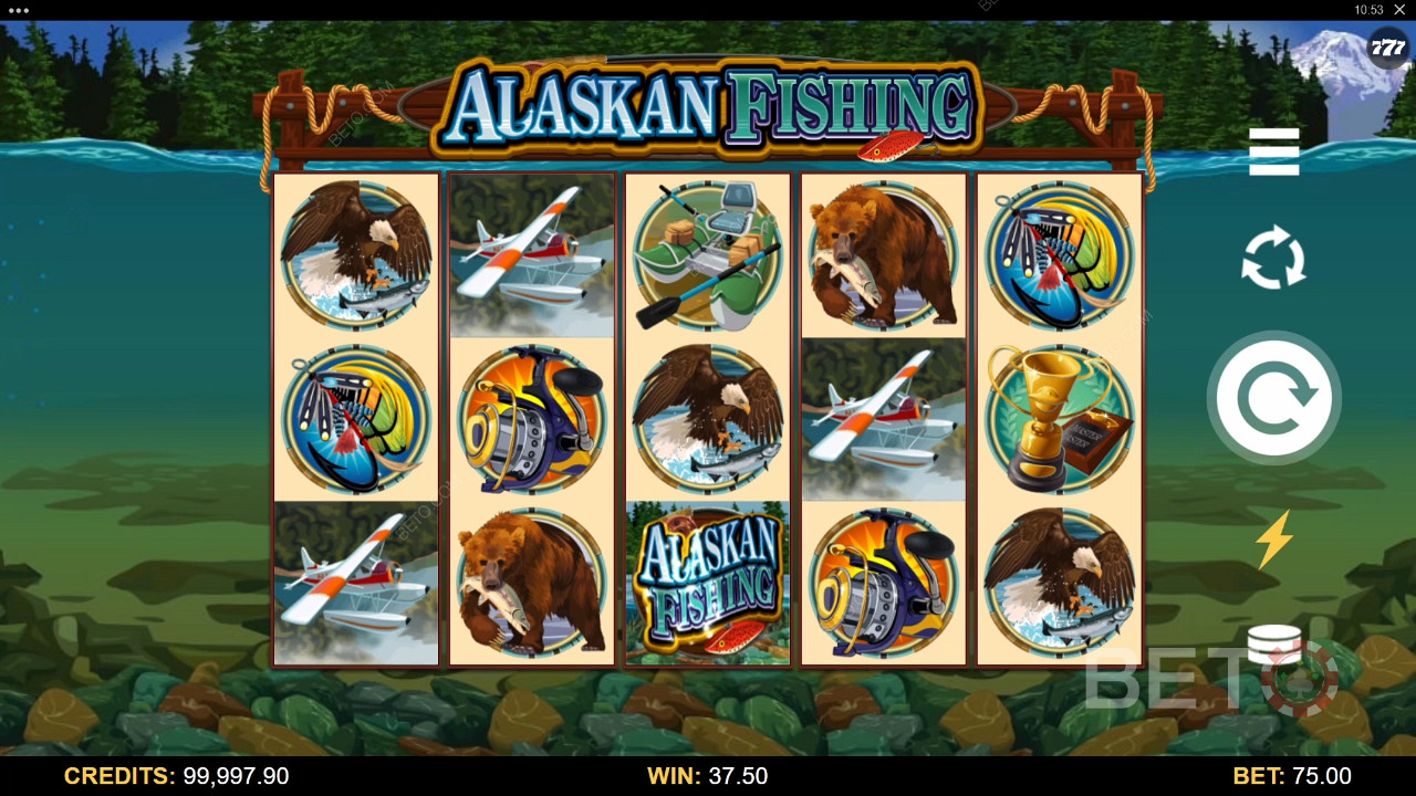 Το Alaskan Fishing slot είναι μια μοναδική αλιευτική περιπέτεια.