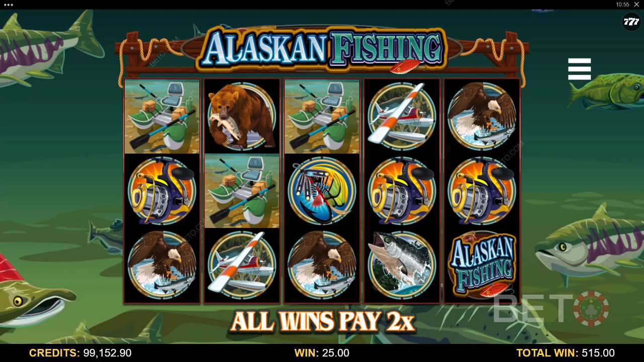 Online κουλοχέρης Alaskan Fishing - Η ετυμηγορία μας