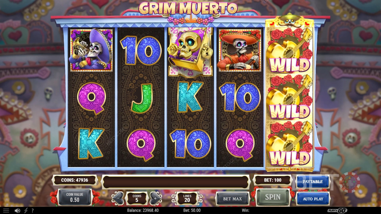 Ανασκόπηση του Grim Muerto από την BETO Slots