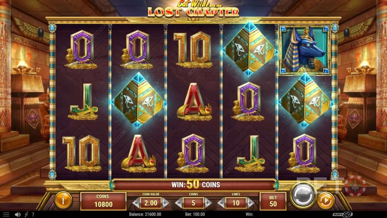 Cat Wilde and the Lost Chapter Ανασκόπηση από την BETO Slots