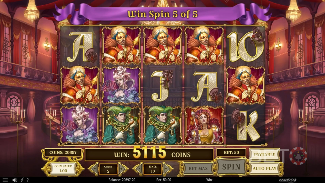 Royal Masquerade: Online Κουλοχέρης - Η γνώμη μας
