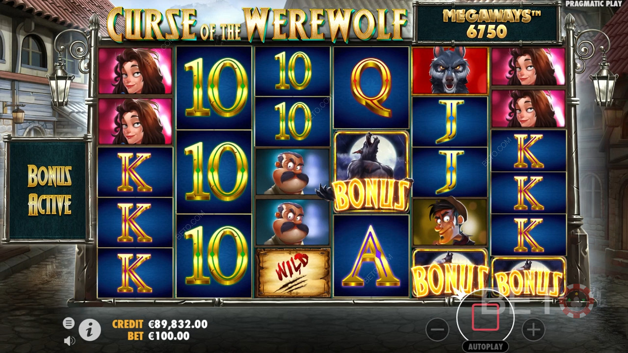 Curse of the Werewolf Megaways Δωρεάν Παιχνίδι