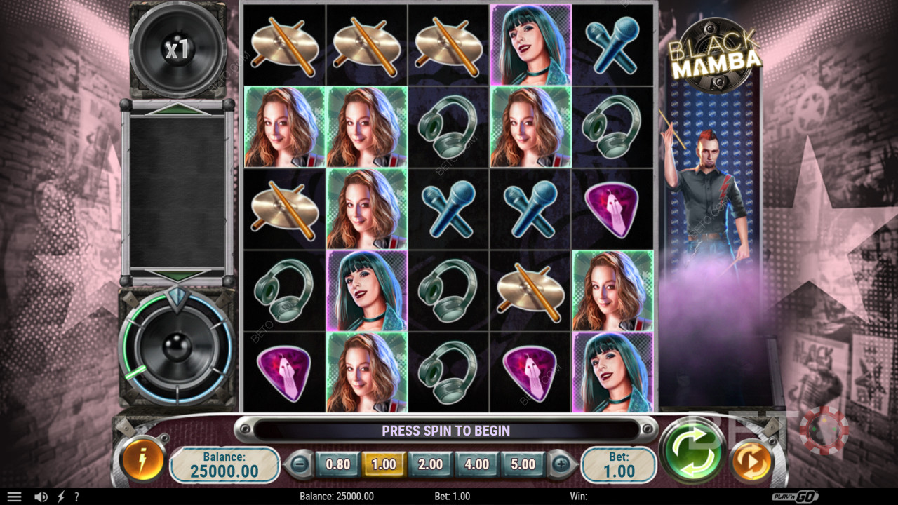 Black Mamba Ανασκόπηση από BETO Slots