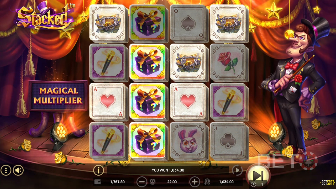 Stacked Ανασκόπηση από BETO Slots