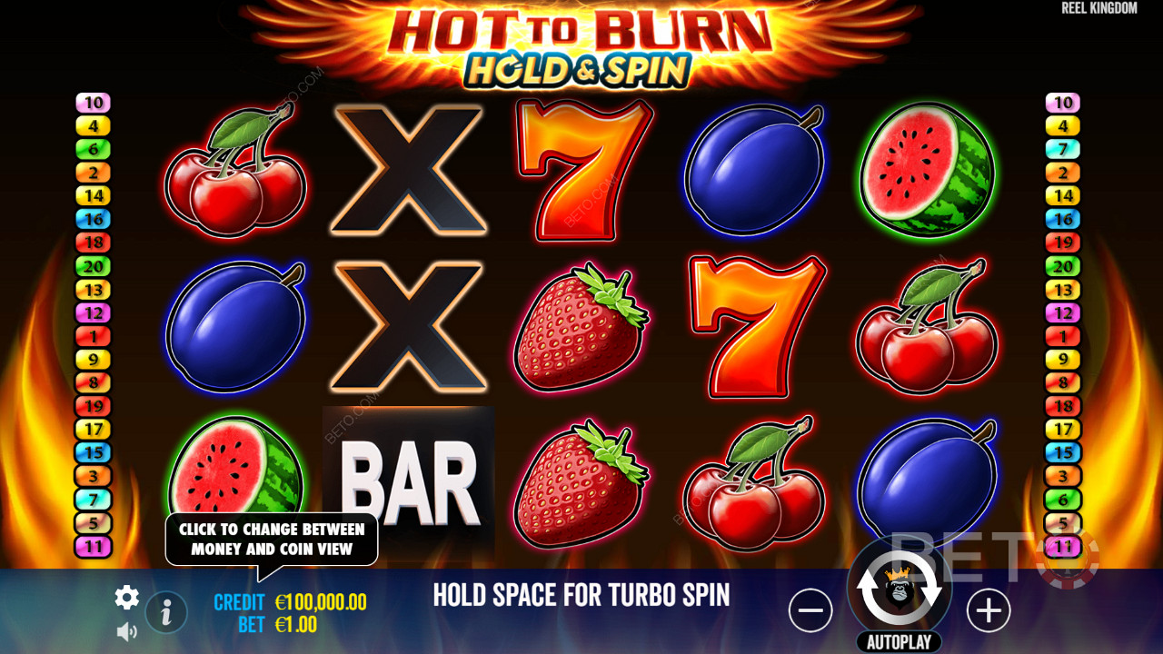 Hot To Burn Hold And Spin Δωρεάν Παιχνίδι