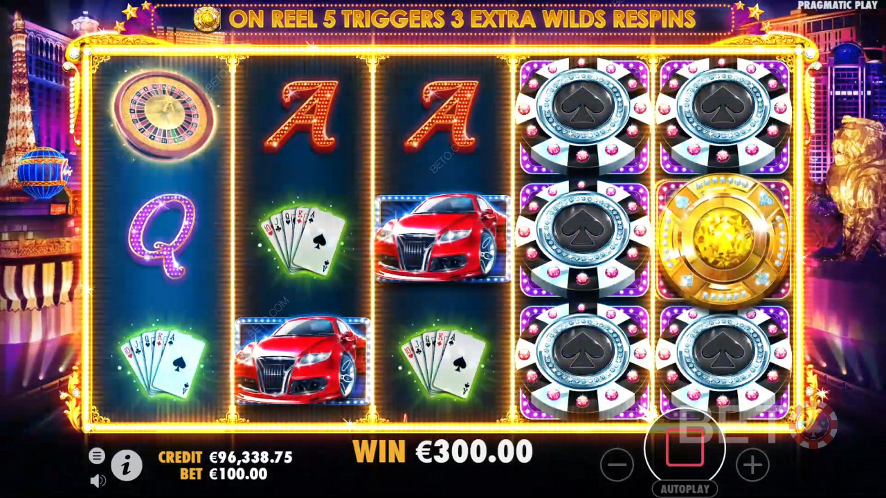 Vegas Nights Ανασκόπηση από BETO Slots