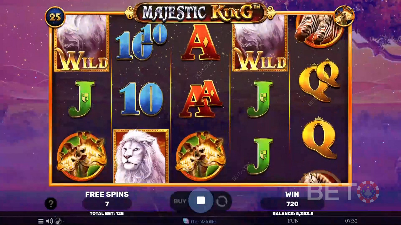 Majestic King Δωρεάν Παιχνίδι