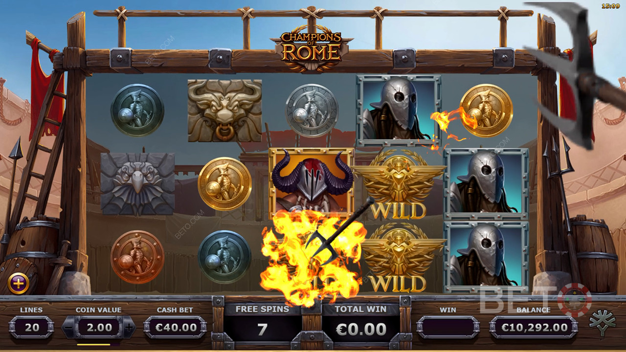 Ανασκόπηση του Champions of Rome από την BETO Slots