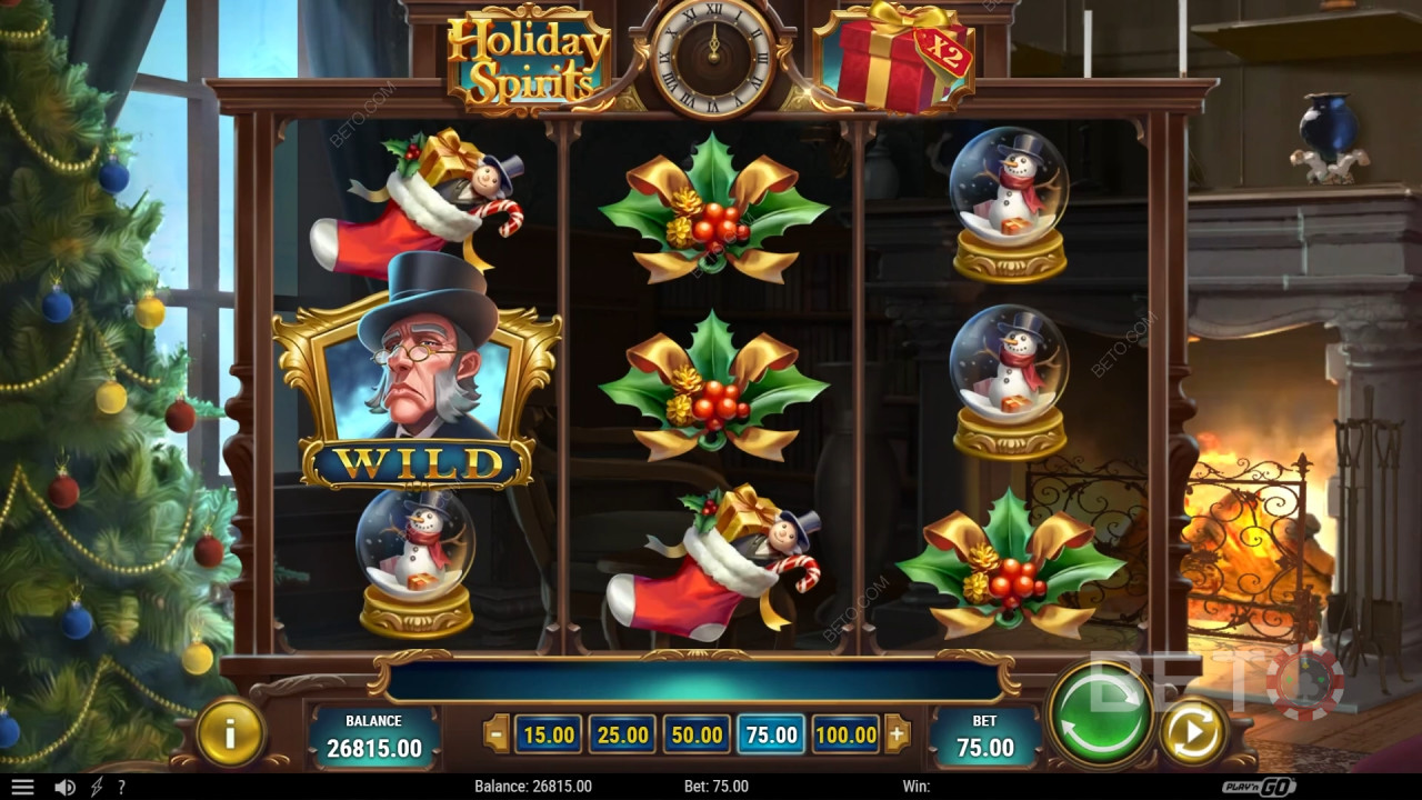 Ανασκόπηση Holiday Spirits από BETO Slots