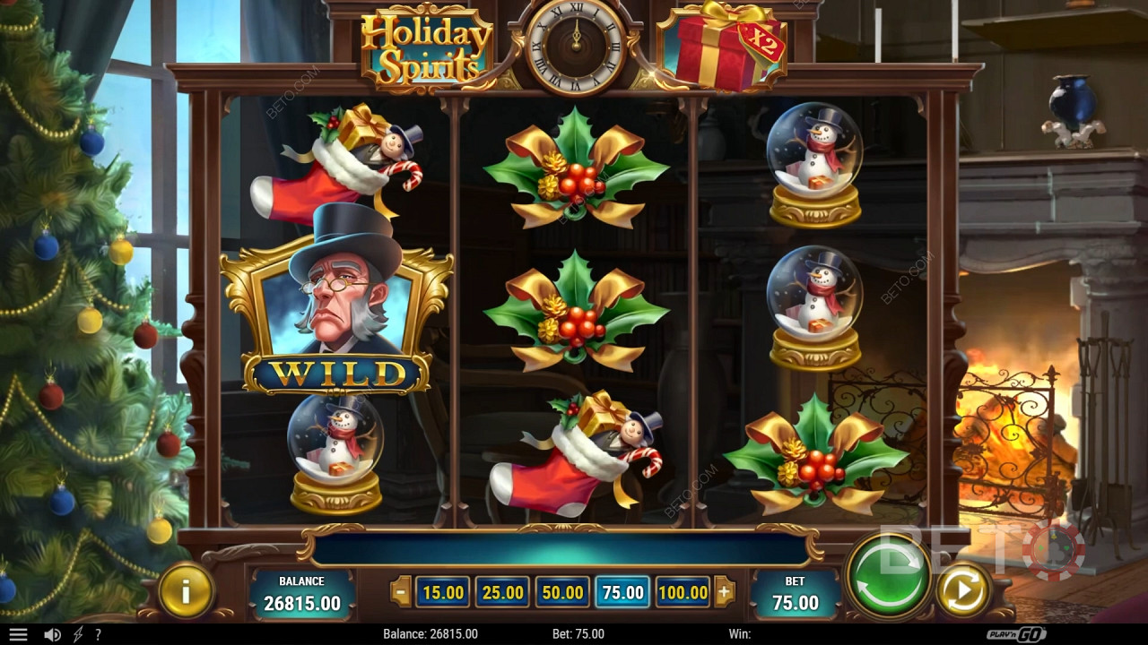 Holiday Spirits Δωρεάν Παιχνίδι