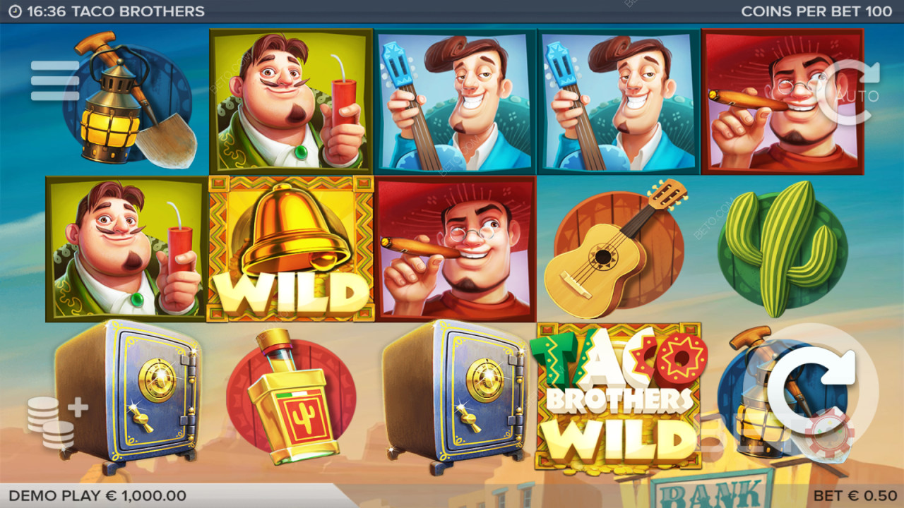 Taco Brothers Ανασκόπηση από BETO Slots