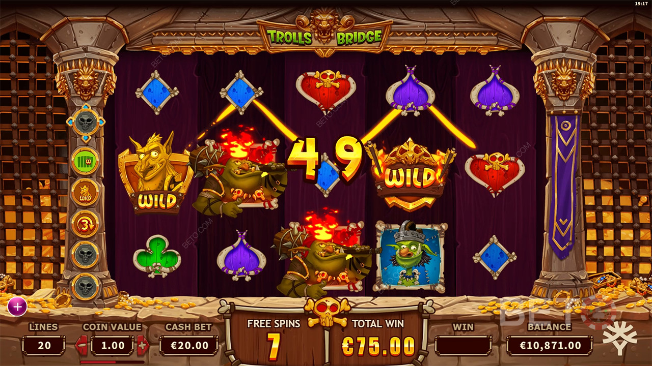 Trolls Bridge Ανασκόπηση από BETO Slots