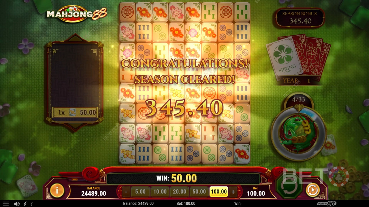 Τα χαρακτηριστικά μπόνους εξηγούνται στο Mahjong 88 από Play