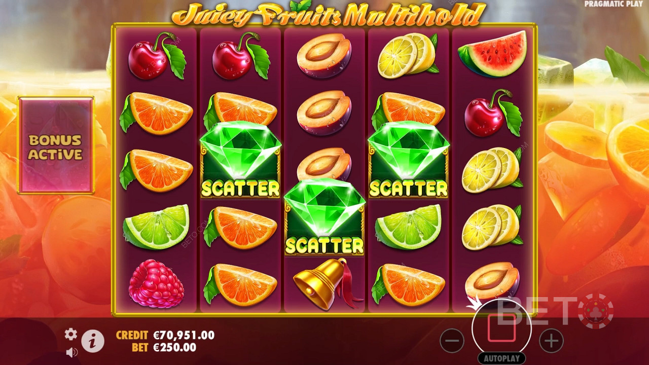 Juicy Fruits Multihold Ανασκόπηση από BETO Slots