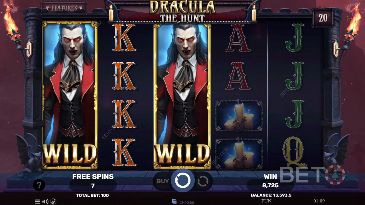 Dracula The Hunt Ανασκόπηση από BETO Slots