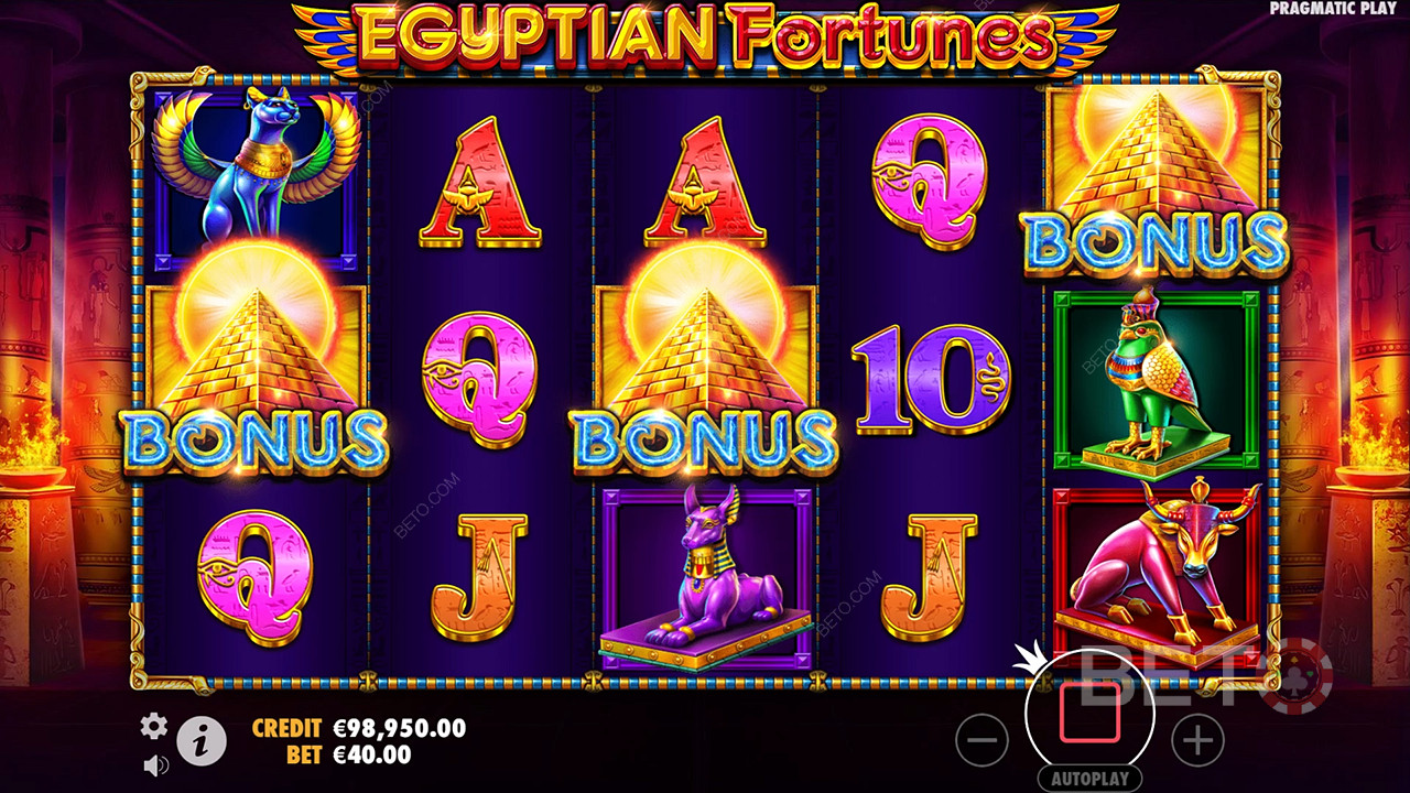 Egyptian Fortunes Ανασκόπηση από BETO Slots