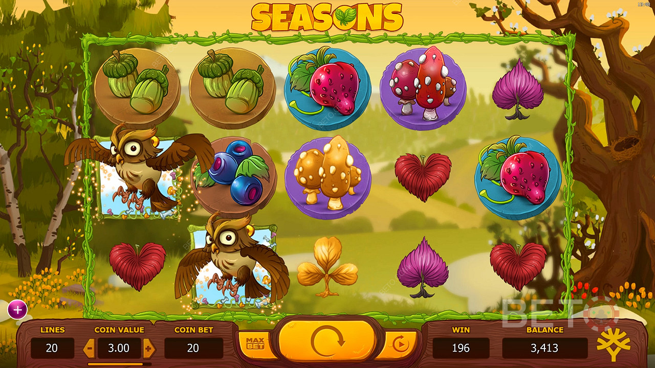 Seasons (Yggdrasil)  Δωρεάν Παιχνίδι