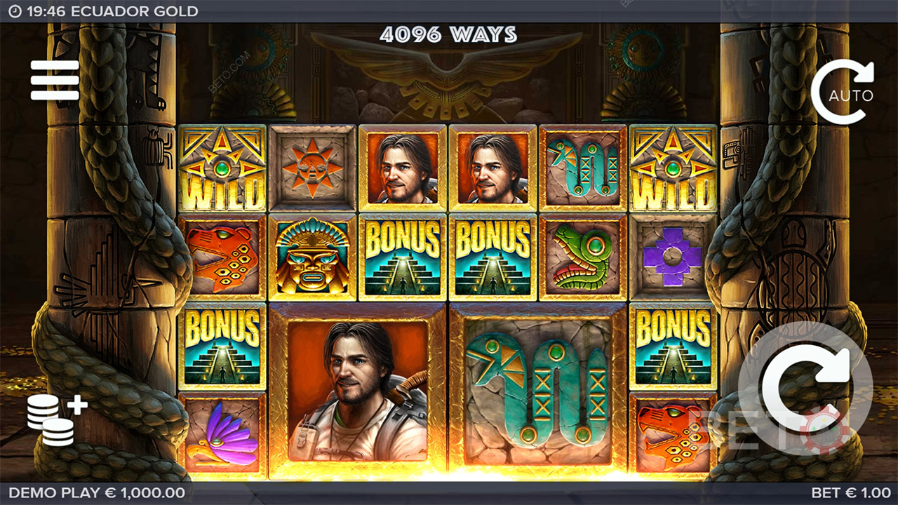Ecuador Gold Ανασκόπηση από BETO Slots