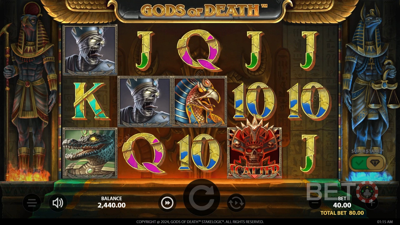 Gods of Death Δωρεάν Παιχνίδι