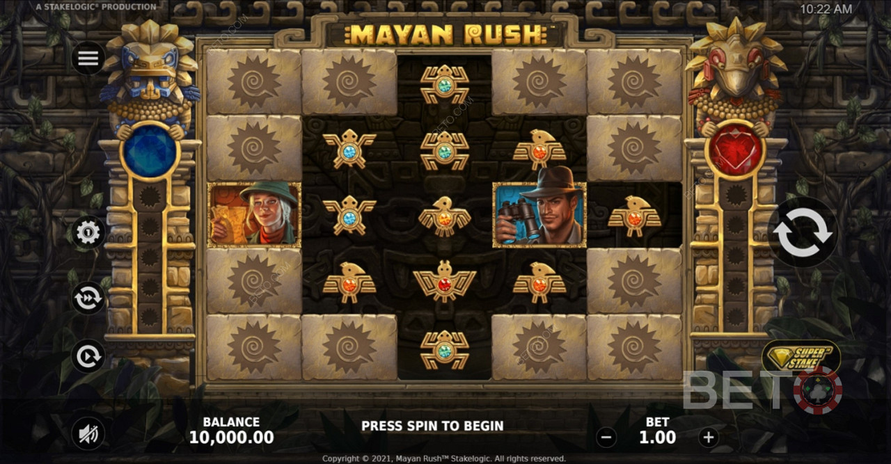 Βίντεο Κουλοχέρης Mayan Rush