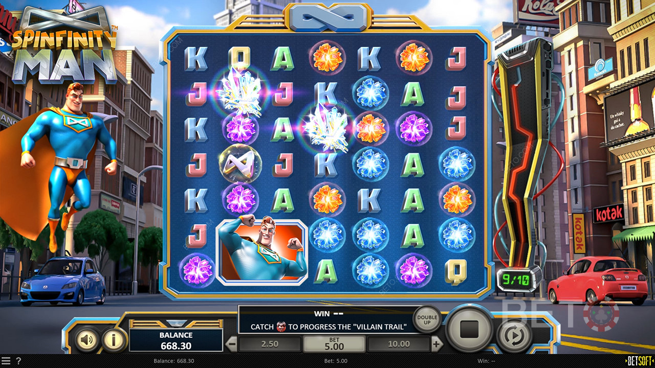 Spinfinity Man Ανασκόπηση από BETO Slots