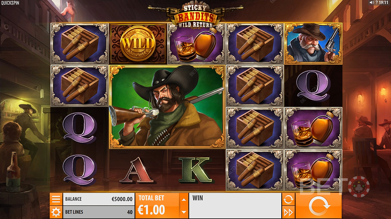 Sticky Bandits: Wild Return Δωρεάν Παιχνίδι